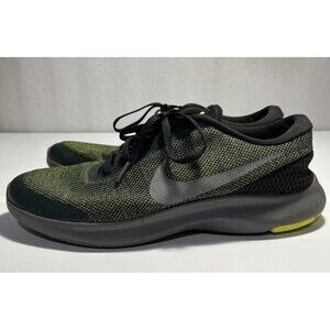 Nike Flex Experience RN 7 Peat Moss green  black. Men’s Running Shoe Size 10.5
